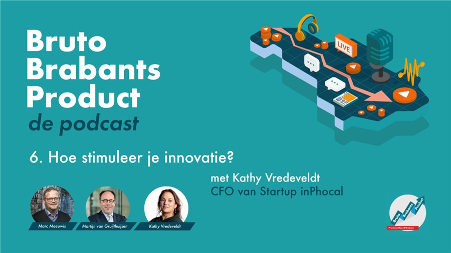 Bericht Luister naar aflevering 6 van Bruto Brabants Product over innovatie bekijken